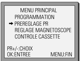 DAEWOO SV-871 - Guide d'installation rapide des chaînes TV sur le magnétoscope - 1