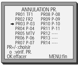 DAEWOO SVN9500S-A - Effacer des chaînes - 26