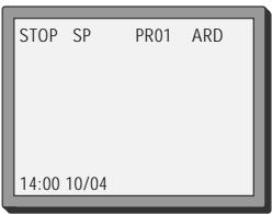 DAEWOO TVCR210 - Clock / counter display - 2
