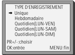 DAEWOO V2041N - Programmation normale - 2