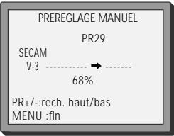 DAEWOO V2041N - Réglage - 16