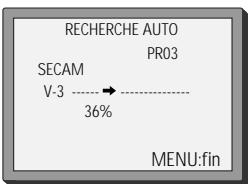 DAEWOO V2041N - Réglage du magnétoscope - 8