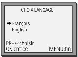 DAEWOO V2041N - Réglage du magnétoscope - 6