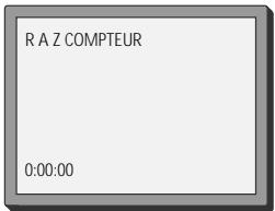 DAEWOO V2041N - Mise à zéro du compteur - 1