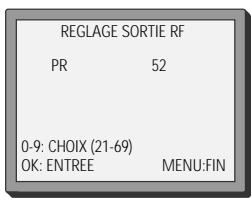 DAEWOO VCR5360B - Branchement au téléviseur avec un câble d'antenne (sans cordon péritel) - 11