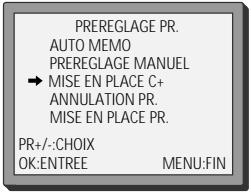 DAEWOO VCR5360F - Réglage de CANAL+ - 13