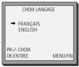 DAEWOO VCR5360F - Langues du menu - 6