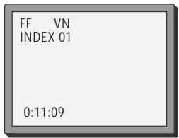 DAEWOO VCR5360F - Recherche du début de nouvelles séquences (recherche d'index) - 2
