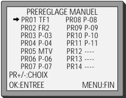 DAEWOO VCR5360F - Réglage du magnétoscope - 8
