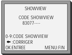 DAEWOO VCR5360F - Enregistrement par programmation showview - 7
