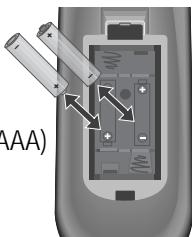 DAEWOO VCR5500 - annexe 1 - 1,5 V (AAA) - 1
