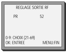 DAEWOO VCR5500 - annexe 1 - Branchement au téléviseur avec un câble d'antenne (sans cordon péritel) - 11