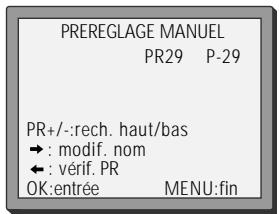 DAEWOO VQ230 - Installer des chaînes - 6