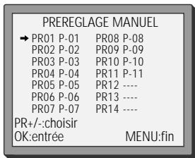 DAEWOO VQ230 - Les réglages automatiques - 13