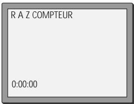 DAEWOO VQ230 - Mise à 0:00:00 du compteur - 1