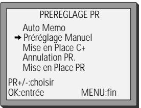 DAEWOO VQ237 - Installer des chaînes - 2
