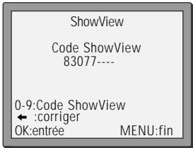 DAEWOO VQ237 - Enregistrement différé à l'aide des codes showview - 7