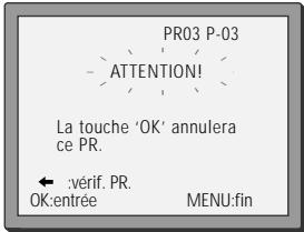 DAEWOO VQ251 - Effacer des chaînes - 11