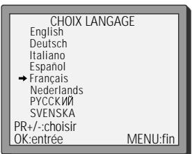 DAEWOO VQ251 - Les réglages automatiques - 8