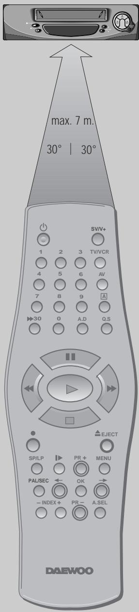 DAEWOO VQ257S - Le magnétoscope - 1