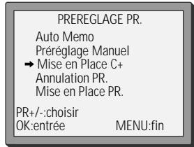 DAEWOO VQ257S - Mise en place CANAL+ (paramètre principal) - 10