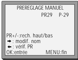 DAEWOO VQ257S - Installer des chaînes - 10