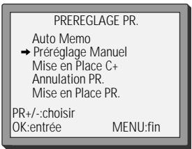 DAEWOO VQ257S - Installer des chaînes - 2
