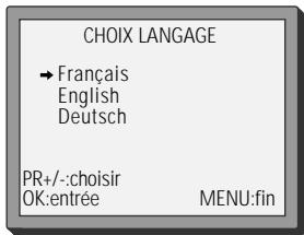 DAEWOO VQ257S - Les réglages automatiques - 4