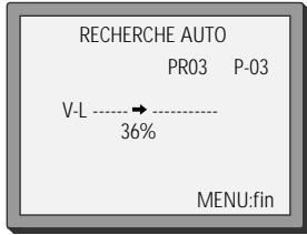 DAEWOO VQ814 - Les réglages automatiques - 10
