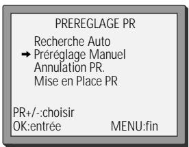 DAEWOO VQ814 - Installer des chaînes - 2
