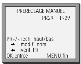 DAEWOO VQ814 - Installer des chaînes - 10