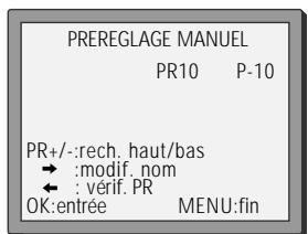 DAEWOO VQ814 - Noms de chaînes - 2