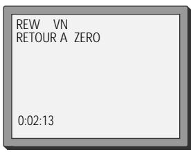 DAEWOO VQ847S1 - Accès à la position 0:00:00 du compteur - 1
