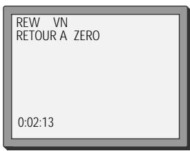 DAEWOO VQ857 - Accès à la position 0:00:00 du compteur - 1