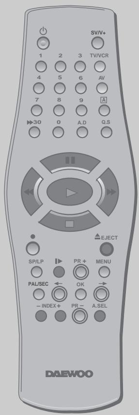 DAEWOO VQ857 - Prereglage MANUEL - 3