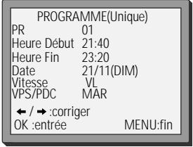 DAEWOO VQ857 - Type d'enregistrement - 5