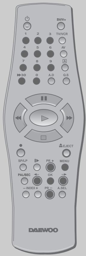 DAEWOO VQ857 - Recherche du début de nouvelles séquences (recherche d'index) - 4