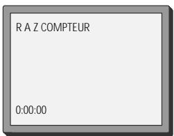 DAEWOO VS-K640N-E6 - Mise à zéro du compteur - 1