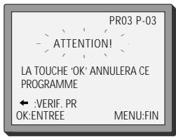 DAEWOO VS-K640N-E6 - Effacer des emplacements de programme - 12
