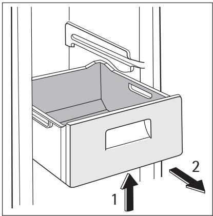 AEG A85280-GA - Removal of freezing baskets from the freezer - 1