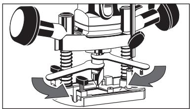AEG OF 500 S - Exchanging router cutters - 3