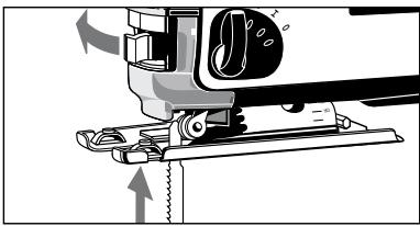 AEG STEP 570 X - Inserimento della lama - 3