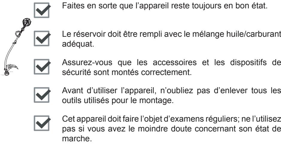 MAC ALLISTER MGTP254 - Veuillez prendre note des points suivants : - 1