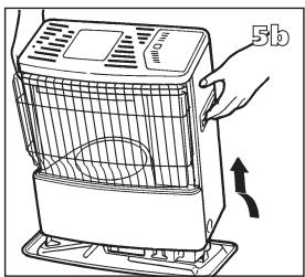 ZIBRO R316C - L ENSURE THAT THE HEATER IS OFF AND COMPLETELY COOLED BEFORE STARTING TO REPLACE THE WICK. - 7