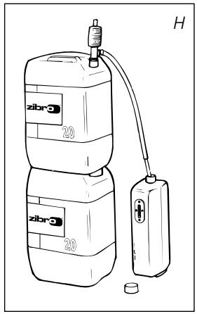 ZIBRO R420E - B DAS BEFULEN MIT BRENNSTOFF - 1