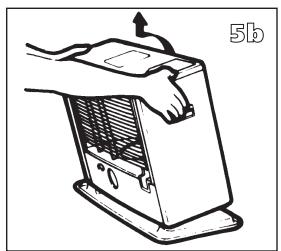 ZIBRO RS 145 E - O ENSURE THAT THE HEATER IS OFF AND COMPLETELY COOL BEFORE STARTING TO REPLACE THE WICK. - 6