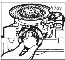 ZIBRO RS 145 E - O ENSURE THAT THE HEATER IS OFF AND COMPLETELY COOL BEFORE STARTING TO REPLACE THE WICK. - 16
