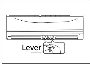 ZIBRO S1825 - Adjusting the horizontal Air Flow Direction (up - down) - 1