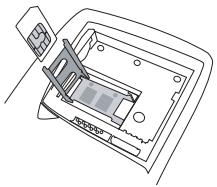 BLACKBERRY R6030GE - Insertion de la carte SIM - 2