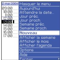 BLACKBERRY R6030GE - Menu - 1